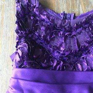 Girl's Size 5 Purple Sequin Dress
